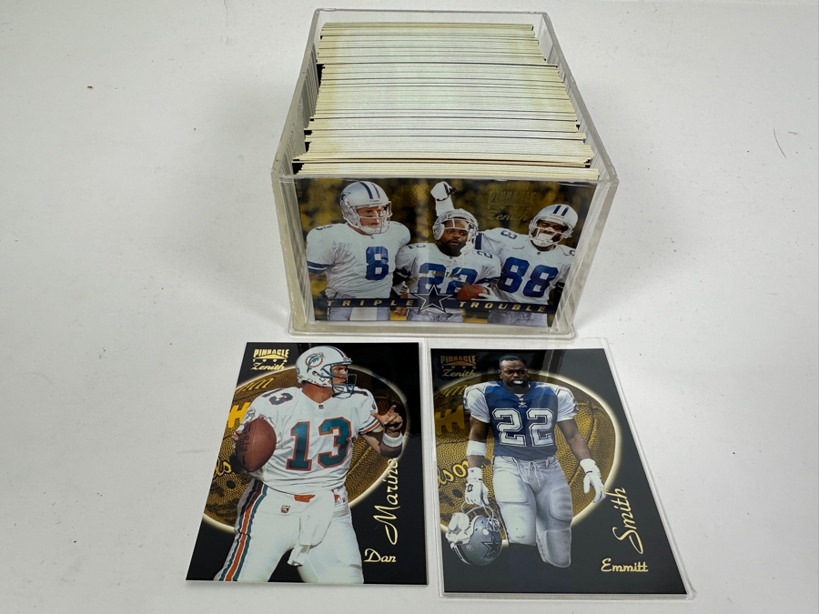 1996 Pinnacle Zenith Football Cards