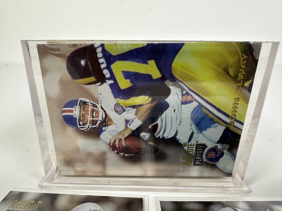 1995 Absolute Playoff Football Cards [Photo 4]