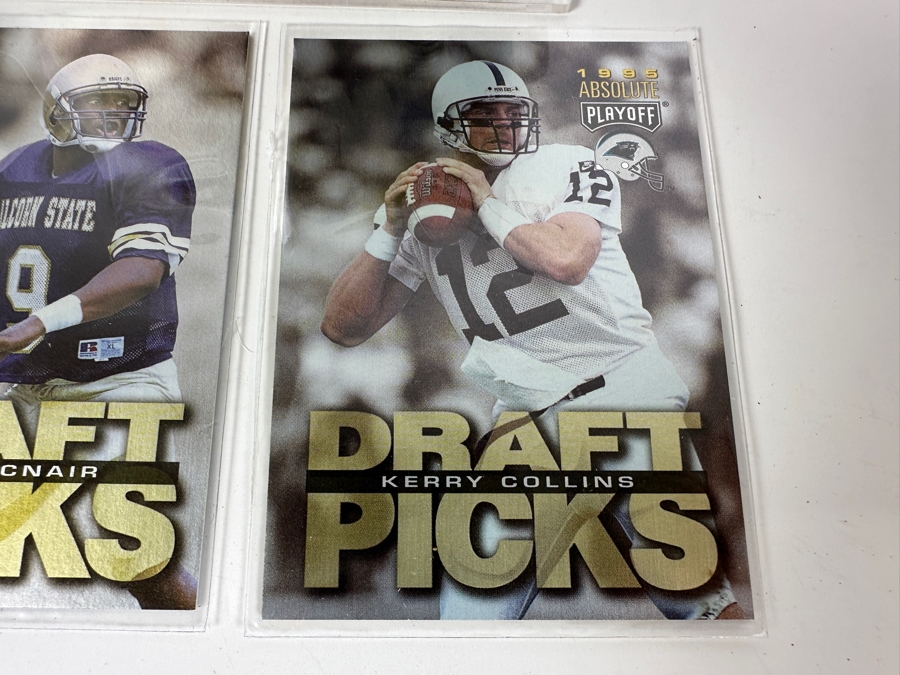 1995 Absolute Playoff Football Cards [Photo 3]