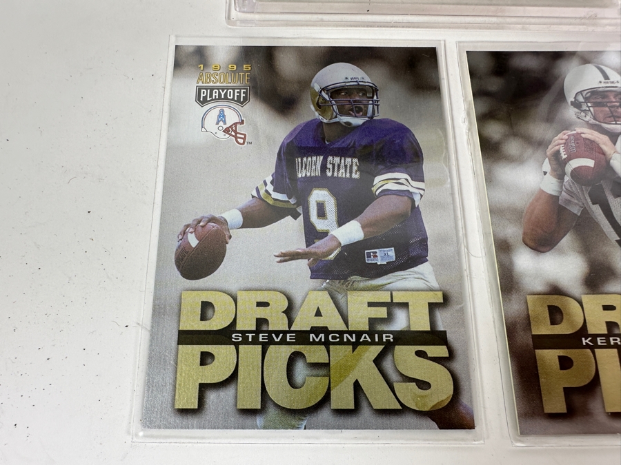 1995 Absolute Playoff Football Cards [Photo 2]