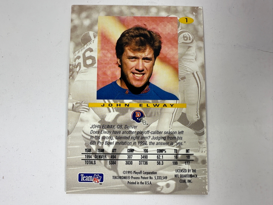 1995 Absolute Playoff Football Cards [Photo 5]