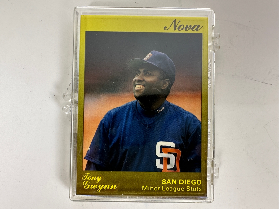 Rare 1991 Nova Tony Gwynn San Diego Padres Baseball Cards Set 173 Of 500