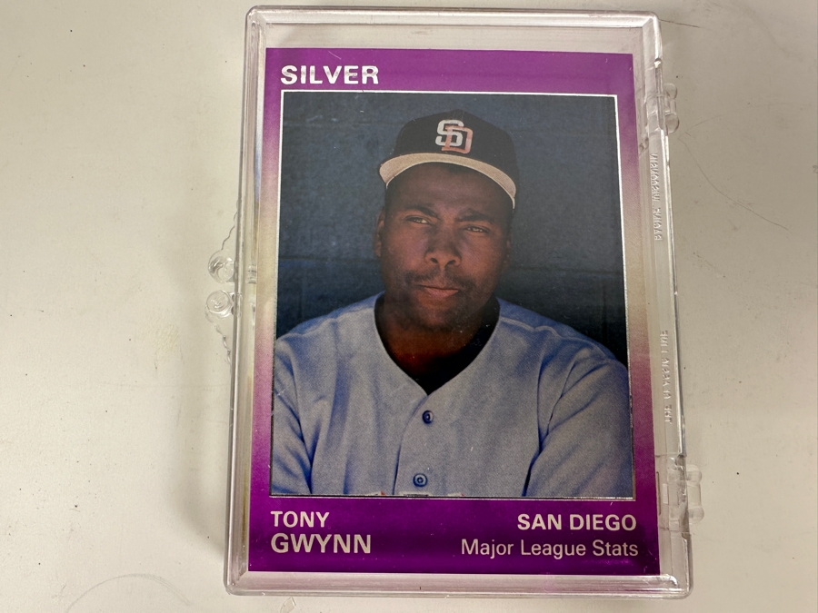 Rare Star 1991 Silver Tony Gwynn Baseball Cards 210 Of 2,000 [Photo 1]