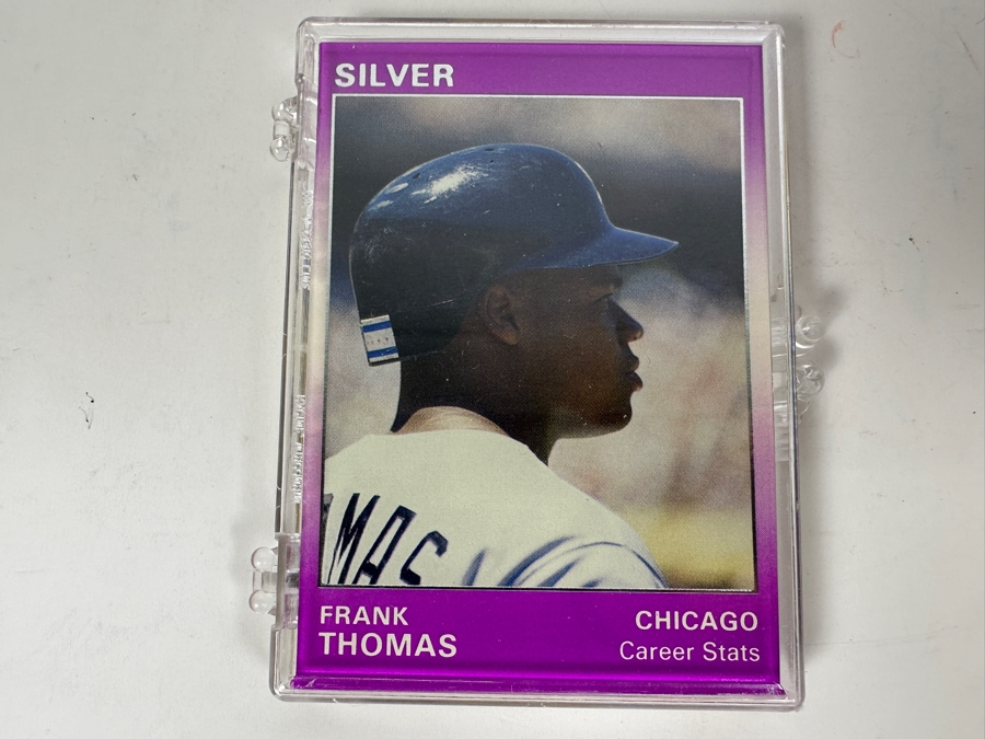 Rare Star 1991 Silver Frank Thomas Baseball Cards 212 Of 2,000 [Photo 1]