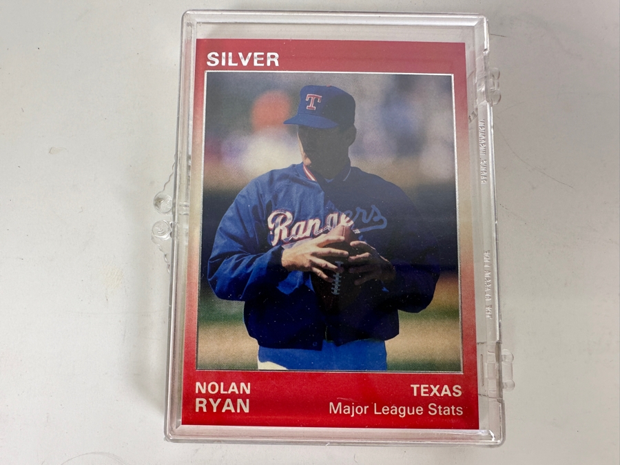 Rare Star 1991 Silver Nolan Ryan Baseball Cards 250 Of 2,000 [Photo 1]