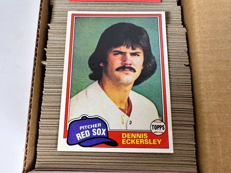 1981 Topps MLB Baseball Cards - Look Up Values Of Cards In This Set [Photo 4]