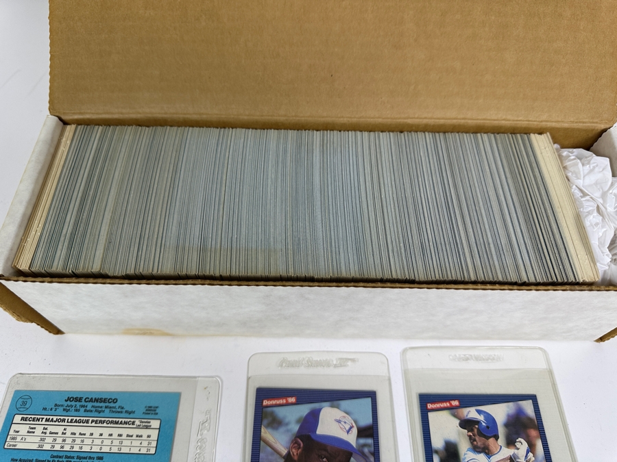 1986 Donruss MLB Baseball Cards [Photo 6]