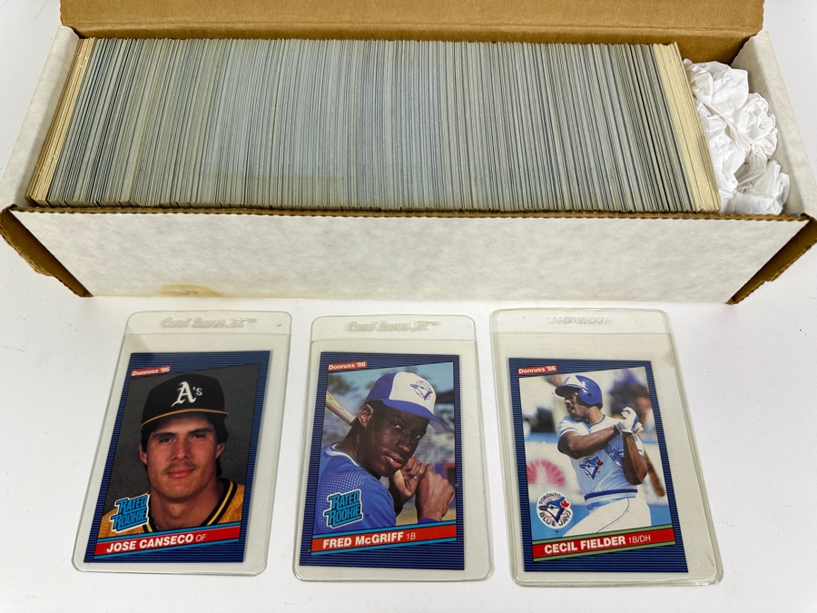 1986 Donruss MLB Baseball Cards [Photo 1]