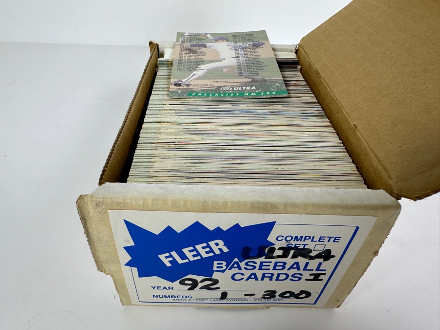 1992 Fleer Ultra MLB Baseball Cards I [Photo 2]