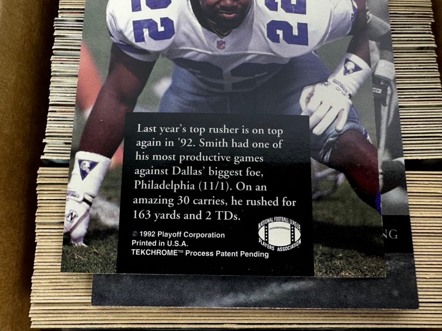 1992 Playoff NFL Football Cards [Photo 5]