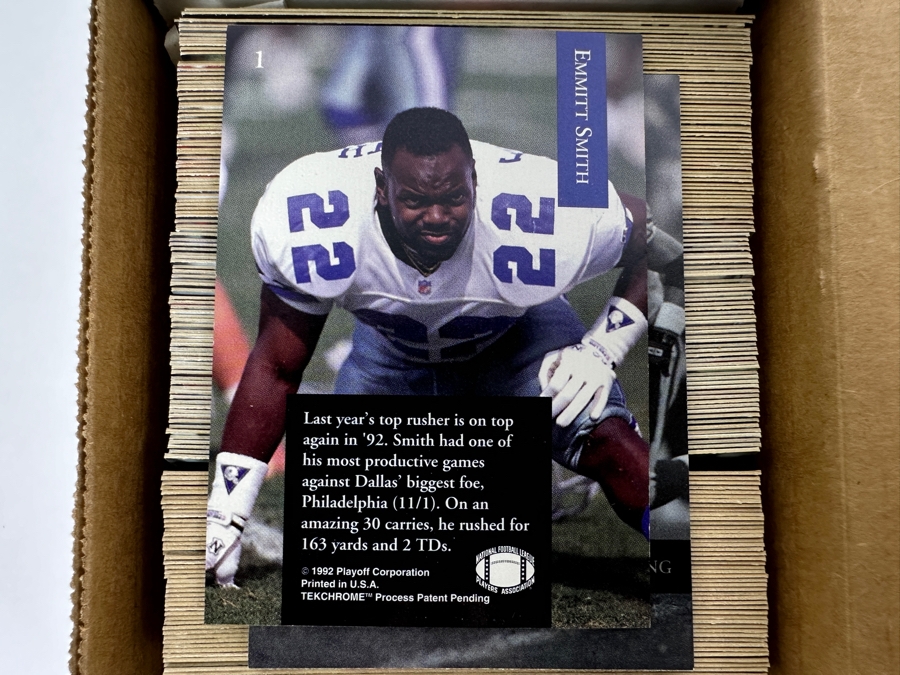 1992 Playoff NFL Football Cards [Photo 4]