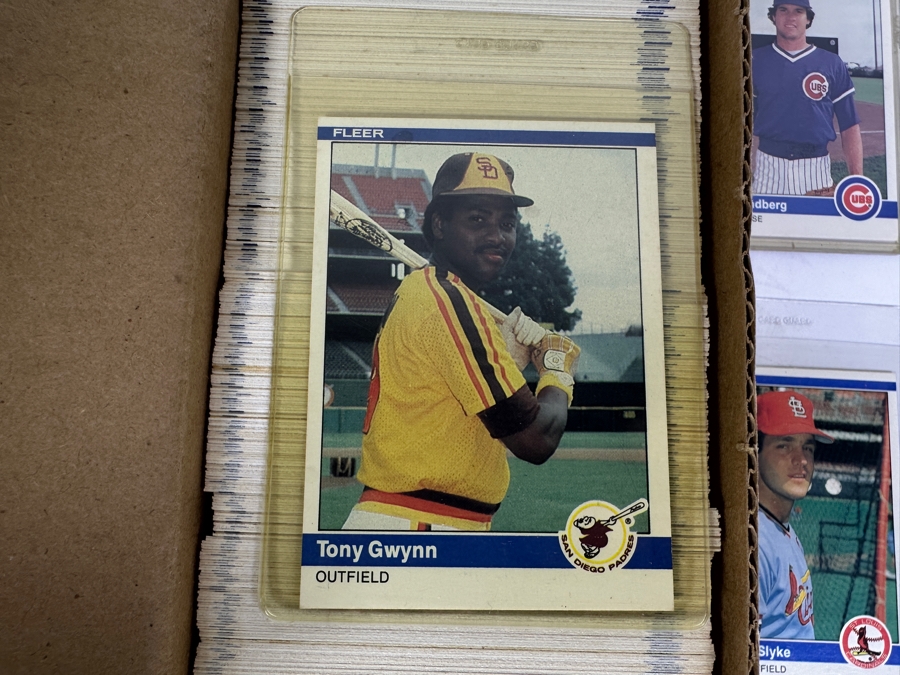 1984 Fleer MLB Baseball Cards [Photo 4]