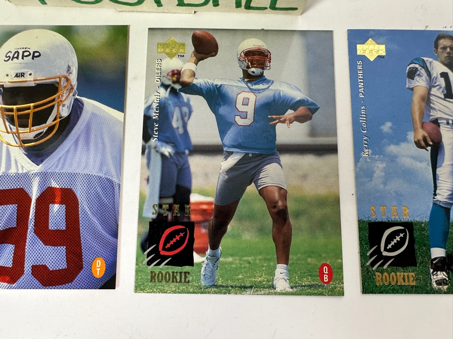 1995 Upper Deck NFL Football Cards [Photo 4]