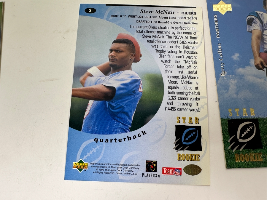 1995 Upper Deck NFL Football Cards [Photo 8]