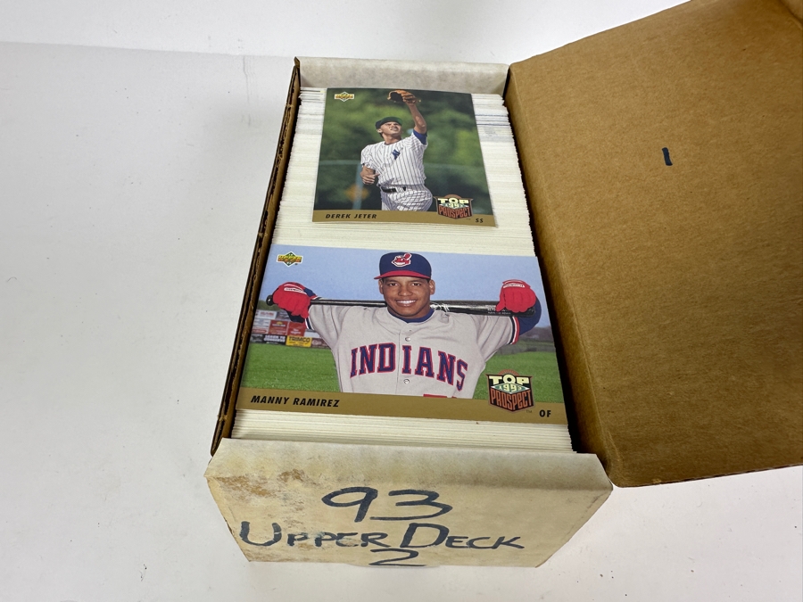 1993 Upper Deck MLB Baseball Cards [Photo 1]