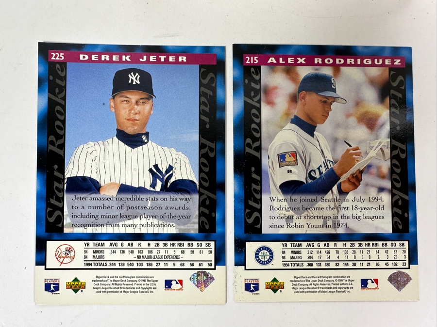 1995 Upper Deck MLB Baseball Cards [Photo 4]