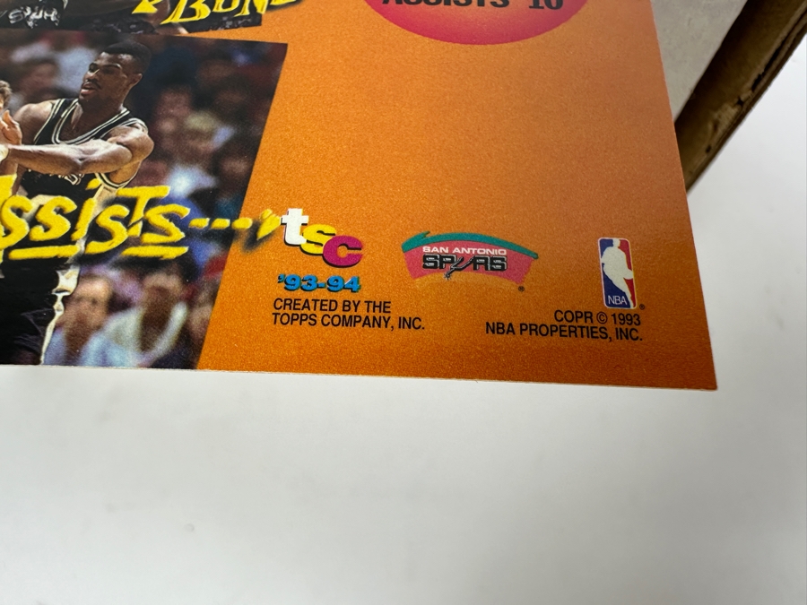 1993 Topps Stadium Club NBA Basketball Cards [Photo 7]