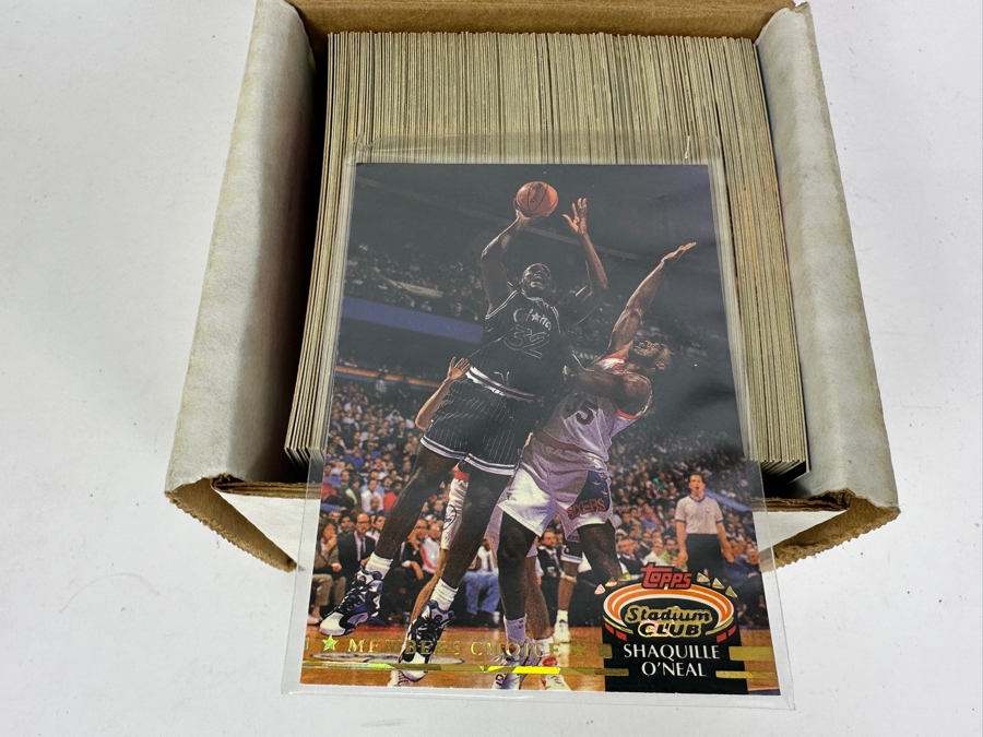 1993 Topps Stadium Club NBA Basketball Cards [Photo 1]