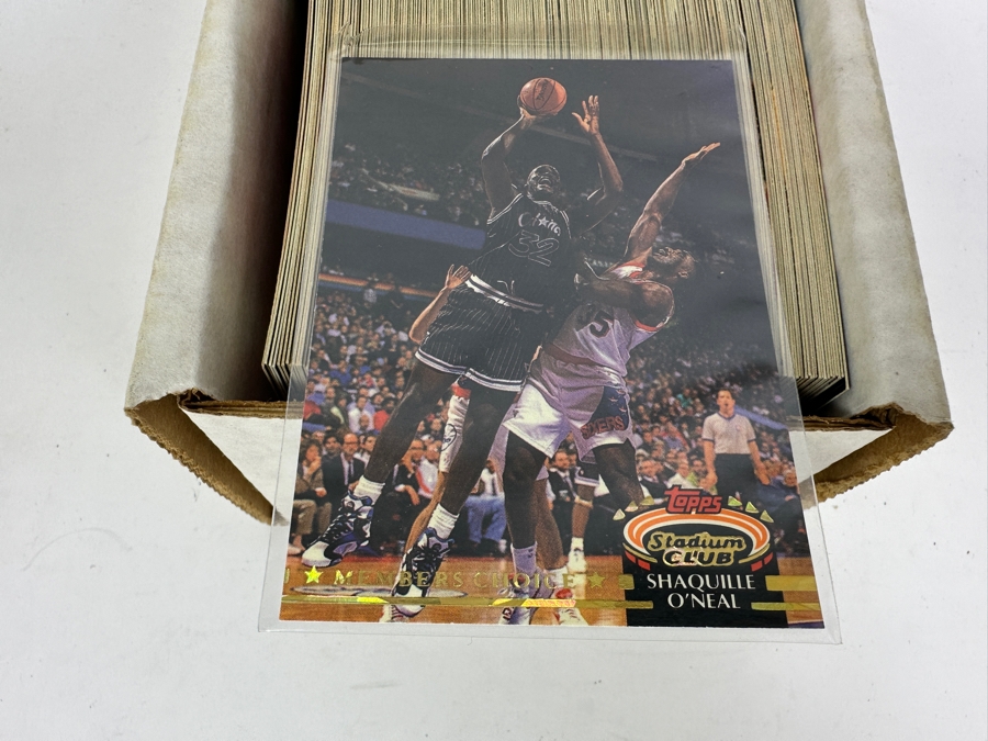 1993 Topps Stadium Club NBA Basketball Cards [Photo 2]