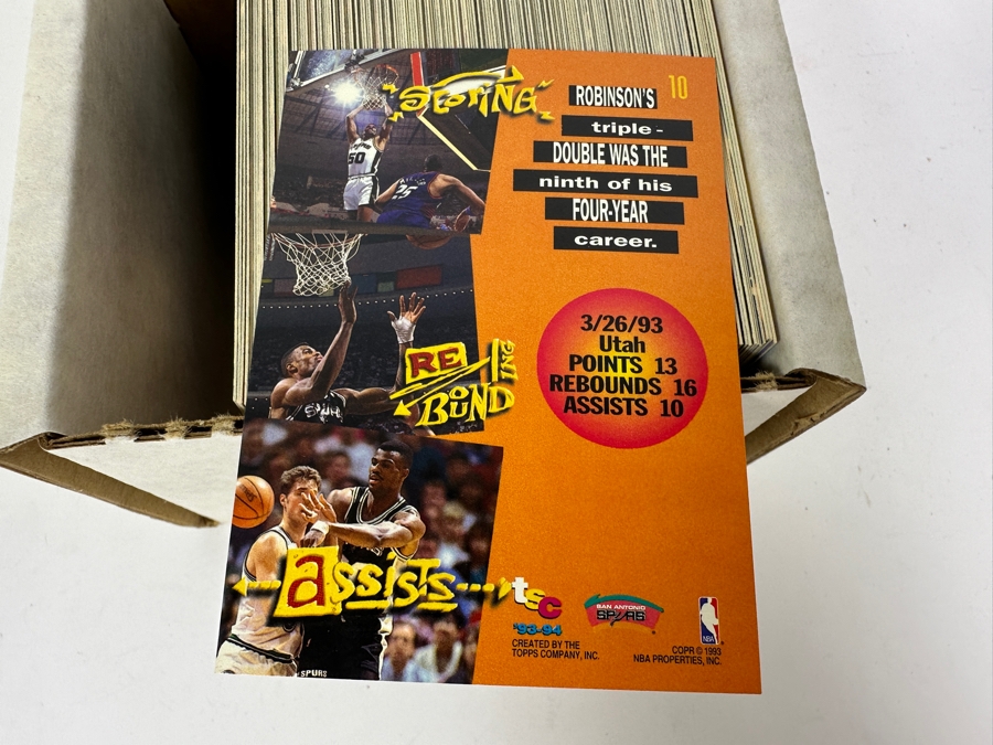 1993 Topps Stadium Club NBA Basketball Cards [Photo 6]
