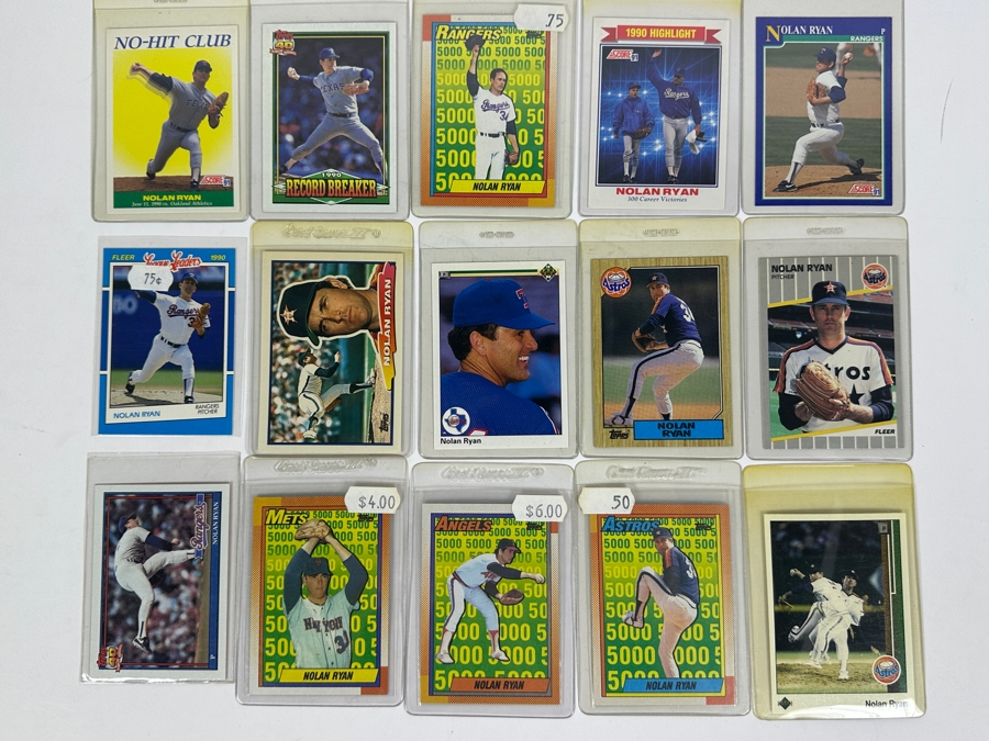 15 Nolan Ryan MLB Baseball Cards [Photo 2]