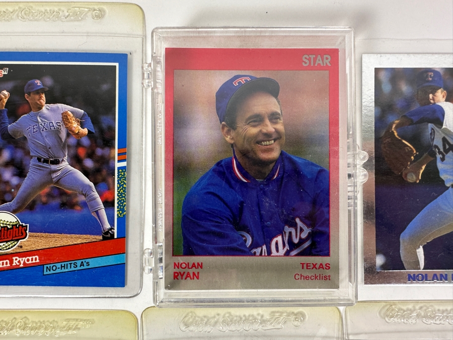 12 Nolan Ryan MLB Baseball Cards [Photo 3]