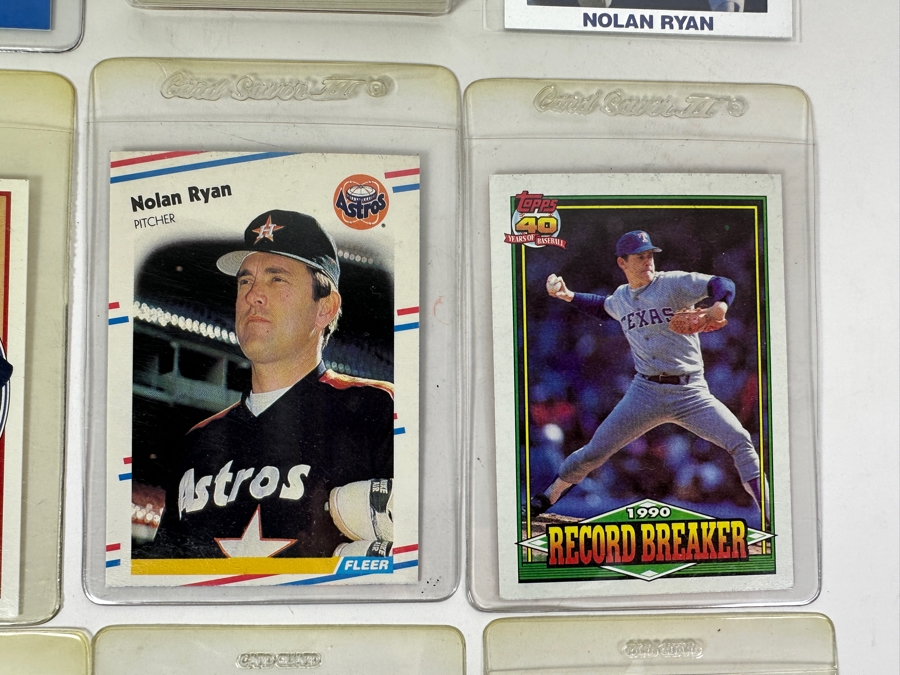 12 Nolan Ryan MLB Baseball Cards [Photo 6]