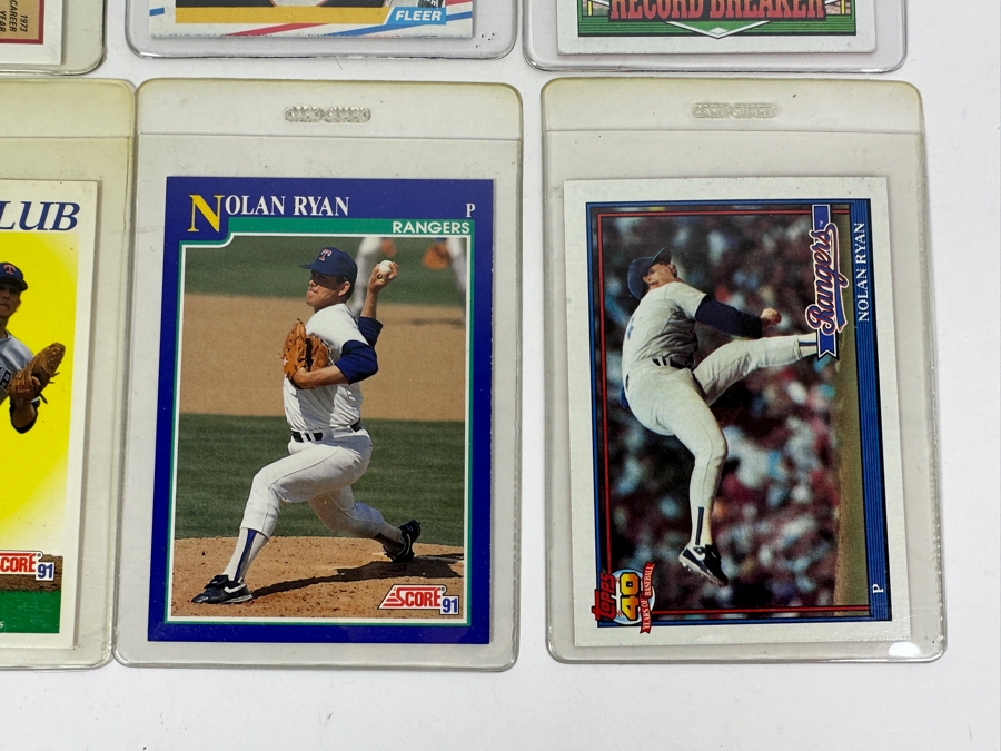 12 Nolan Ryan MLB Baseball Cards [Photo 9]