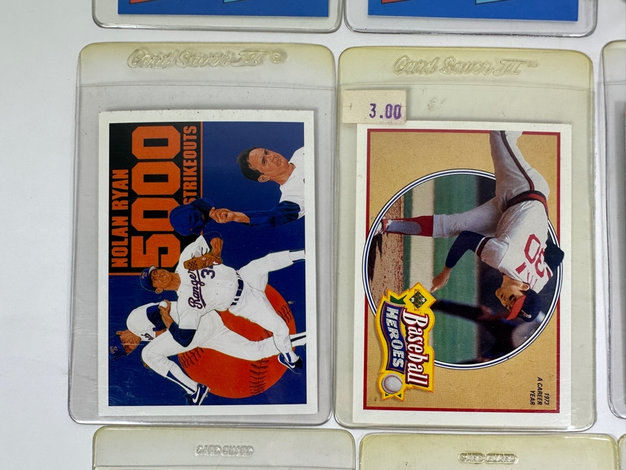 12 Nolan Ryan MLB Baseball Cards [Photo 7]