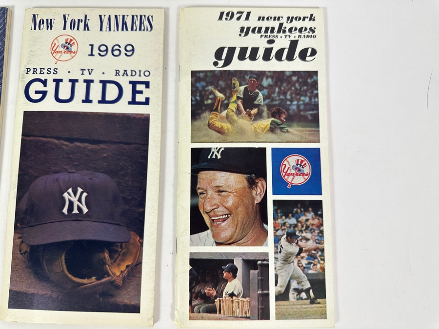 New York Yankees Press Guides For TV & Radio For 1968, 1969 & 1971 [Photo 5]