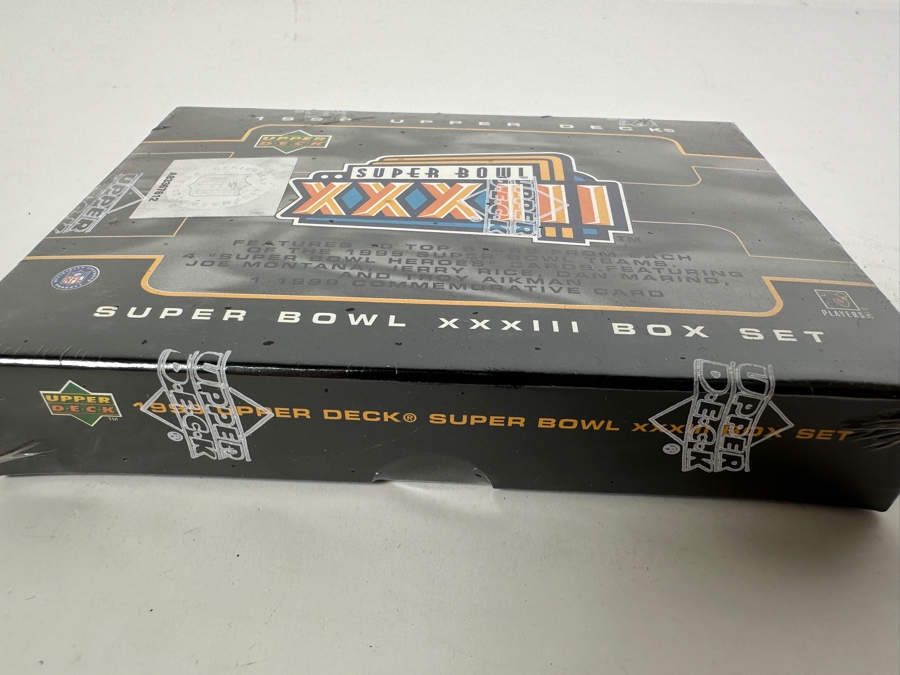Factory Sealed 1999 Upper Deck Super Bowl XXXIII NFL Football Cards Box Set [Photo 2]