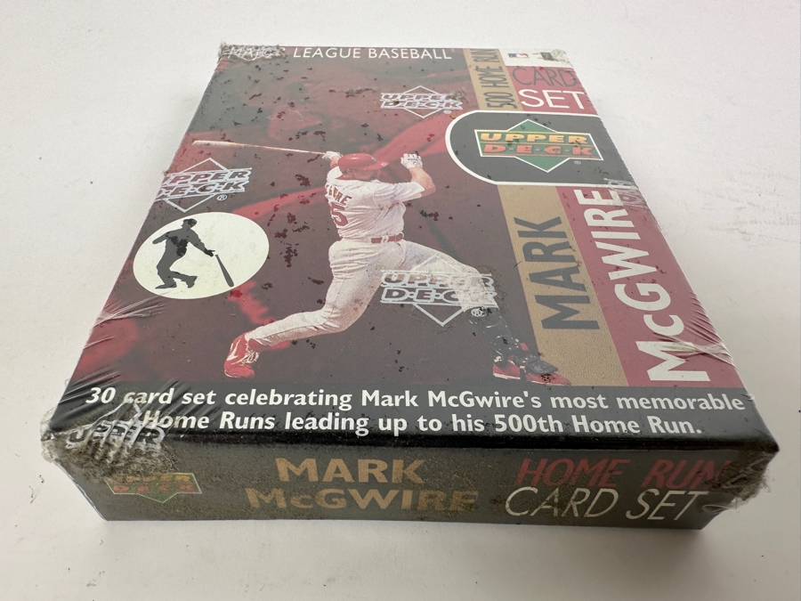 Factory Sealed 1999 Upper Deck Mark McGwire MLB Baseball Cards Box Set Celebrating 500 Home Runs [Photo 2]