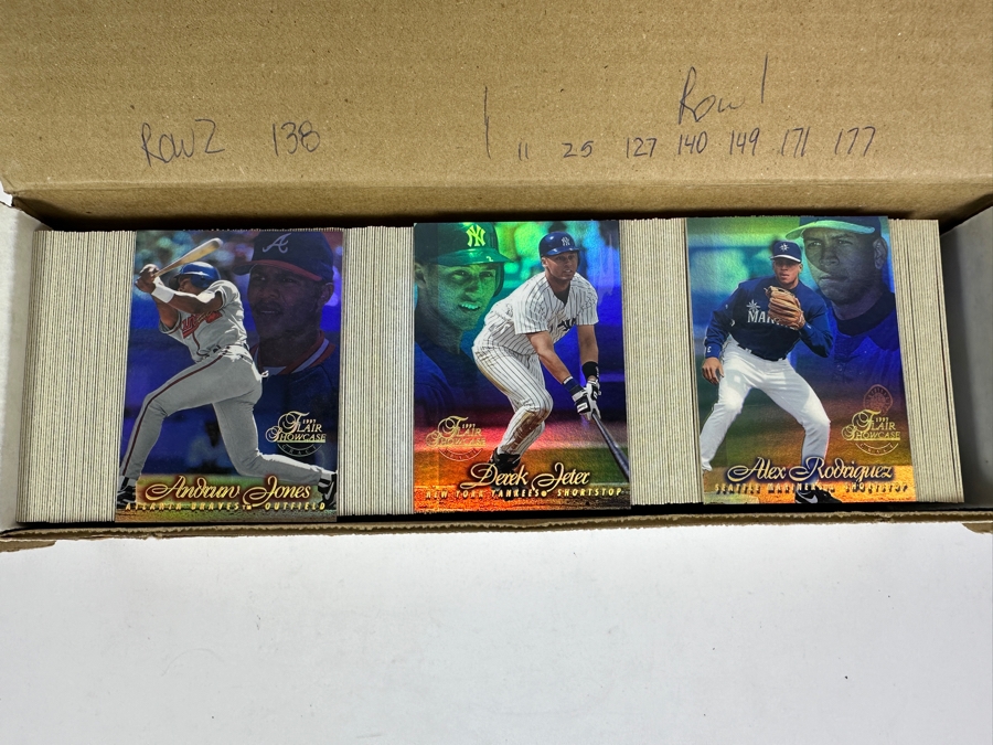 1997 Fleer Flair Showcase MLB Baseball Cards