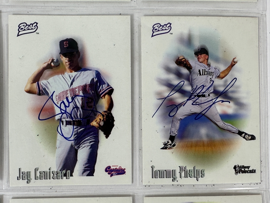 1996 Best Autographed Baseball Cards - 14 Autographed Cards [Photo 4]