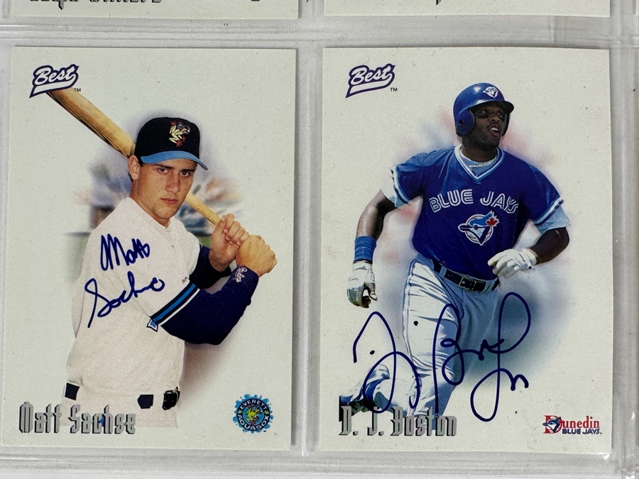 1996 Best Autographed Baseball Cards - 14 Autographed Cards [Photo 7]