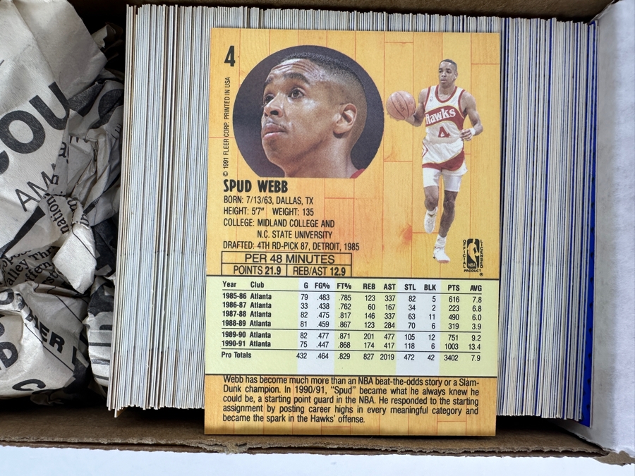 1991 Fleer NBA Basketball Cards [Photo 3]