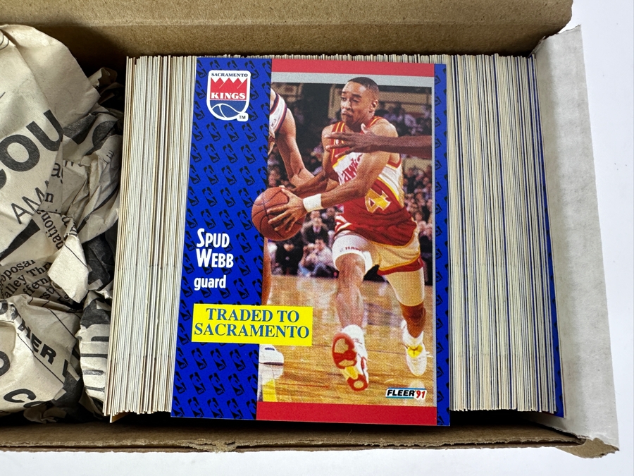1991 Fleer NBA Basketball Cards [Photo 2]