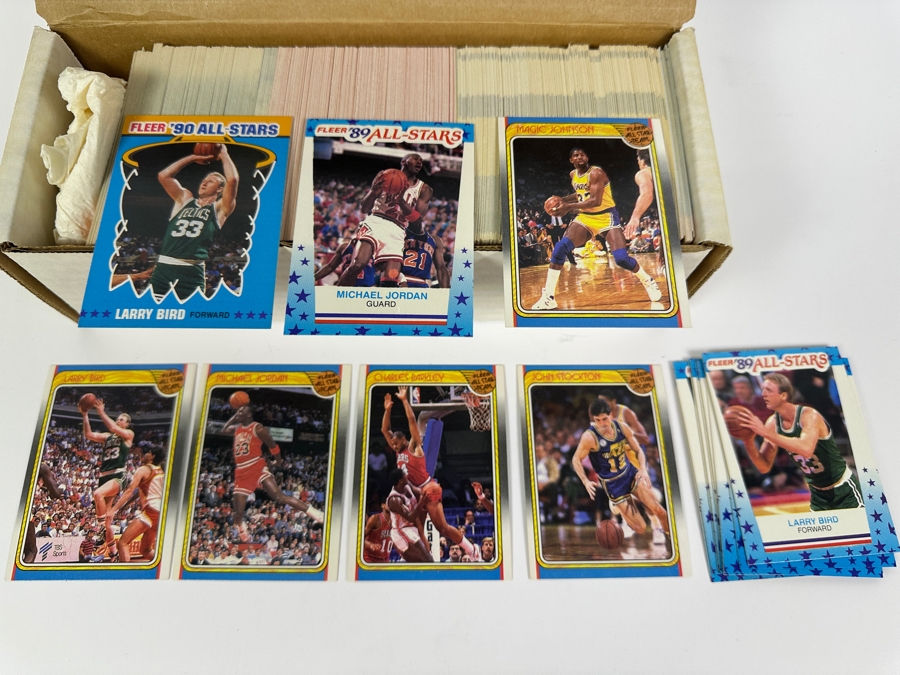 1988/89/90 Fleer NBA Basketball Cards [Photo 1]