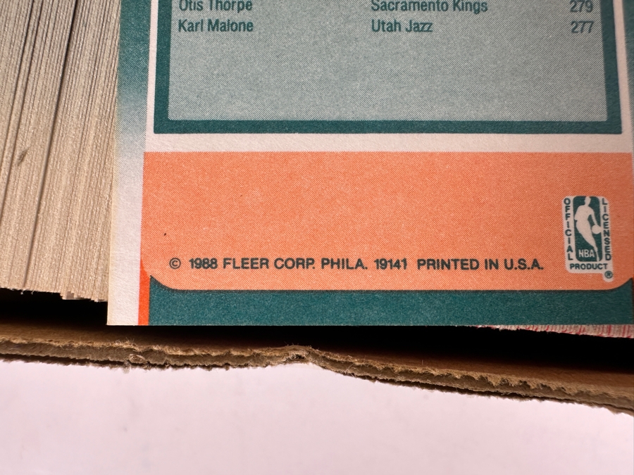 1988/89/90 Fleer NBA Basketball Cards [Photo 7]