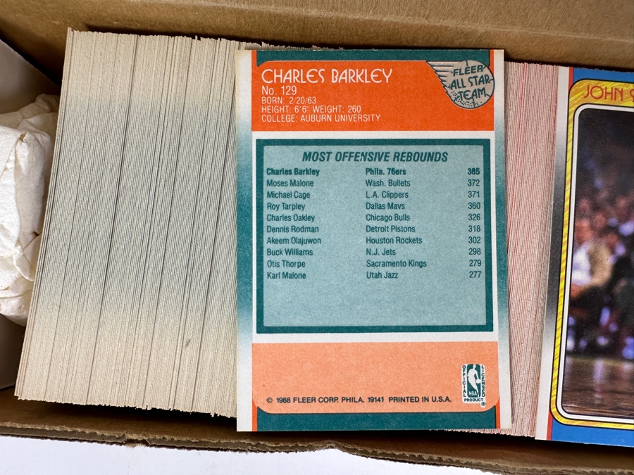 1988/89/90 Fleer NBA Basketball Cards [Photo 6]