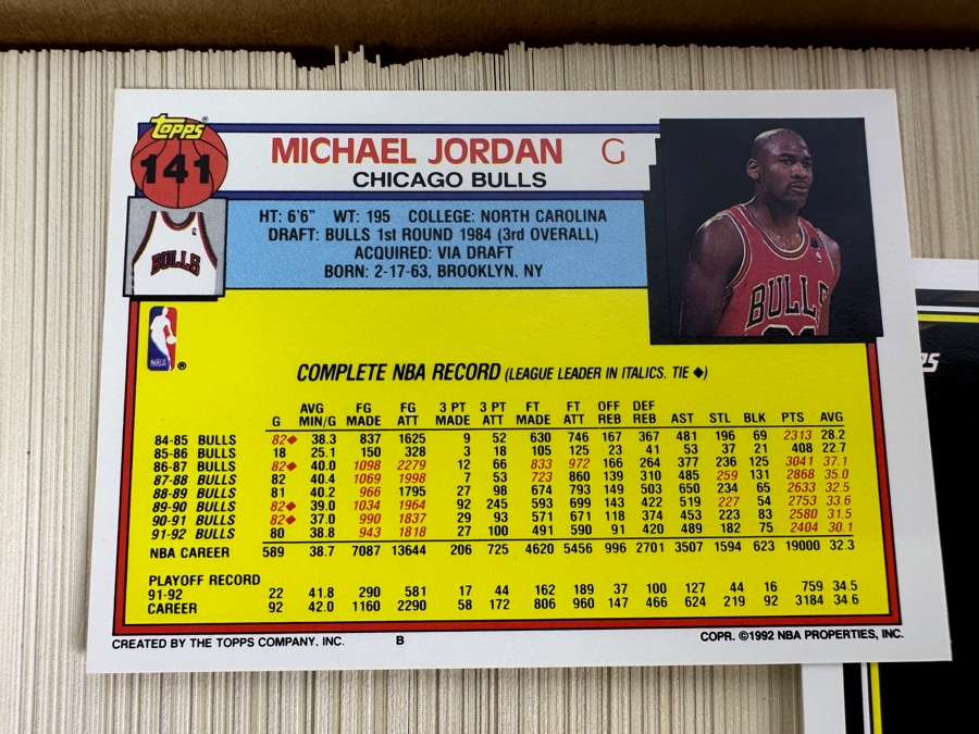 1992 Topps NBA Basketball Cards [Photo 5]