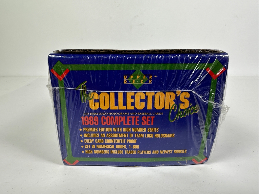 Factory Sealed 1989 Premier Edition Complete Set MLB Baseball Cards [Photo 5]