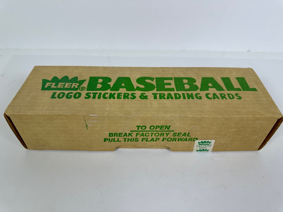 1988 Factory Sealed Fleer MLB Baseball Cards (seal broken but cards never touched or removed)  [Photo 1]