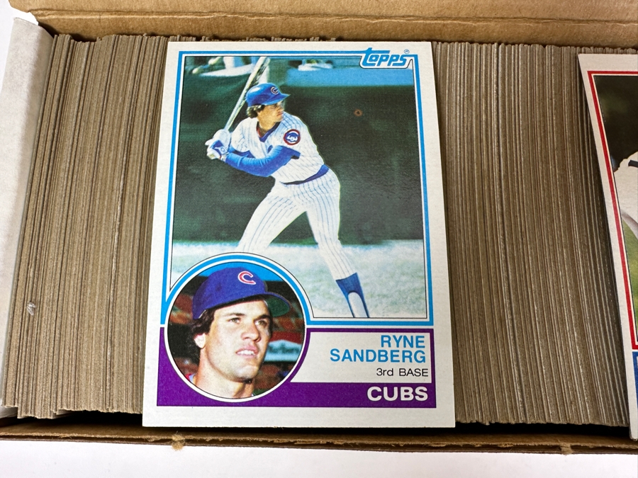 1983 Topps MLB Baseball Cards With Tony Gwynn Rookie Card - Look Up Values Of Cards In This Set [Photo 4]