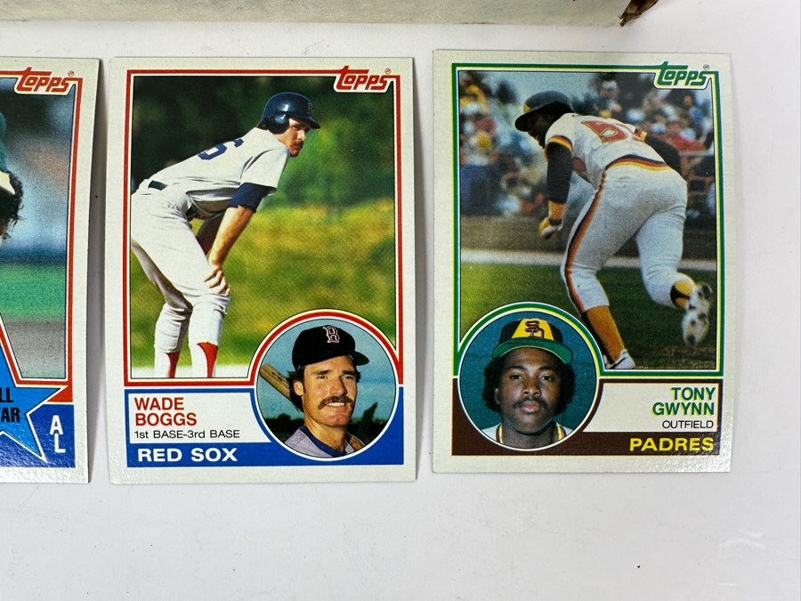 1983 Topps MLB Baseball Cards With Tony Gwynn Rookie Card - Look Up Values Of Cards In This Set [Photo 4]