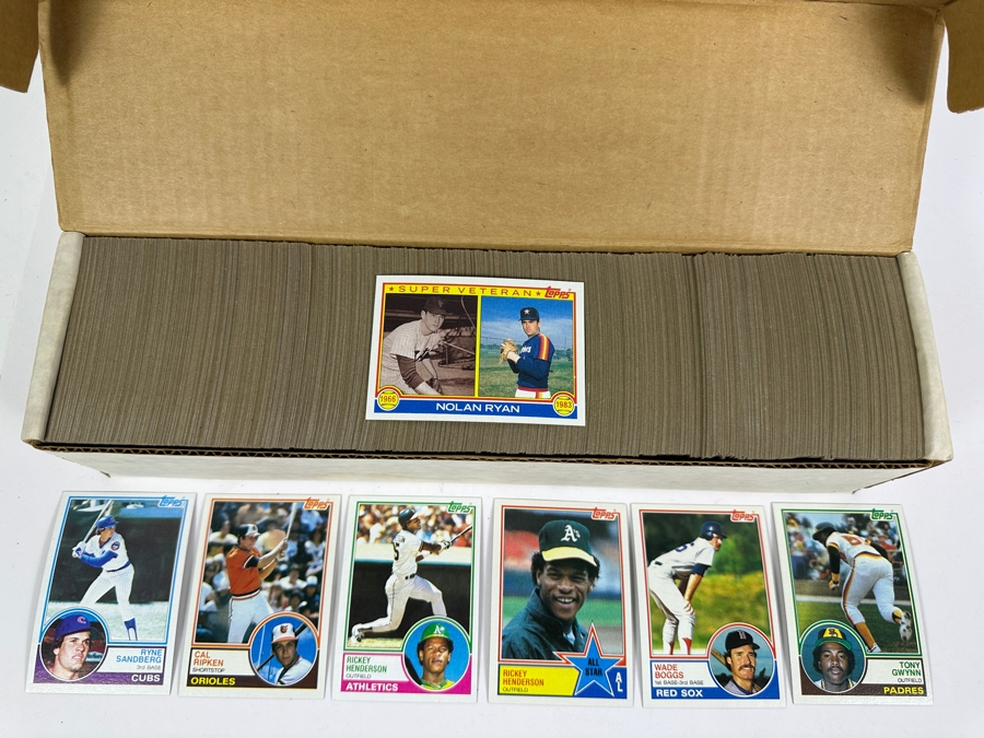 1983 Topps MLB Baseball Cards With Tony Gwynn Rookie Card - Look Up Values Of Cards In This Set [Photo 6]