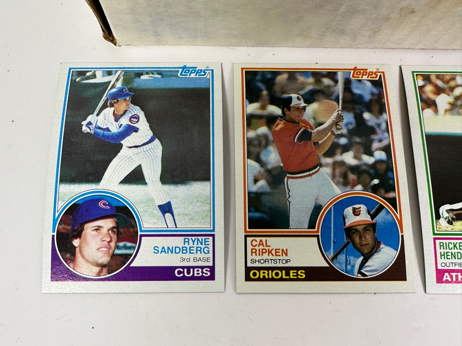 1983 Topps MLB Baseball Cards With Tony Gwynn Rookie Card - Look Up Values Of Cards In This Set [Photo 2]