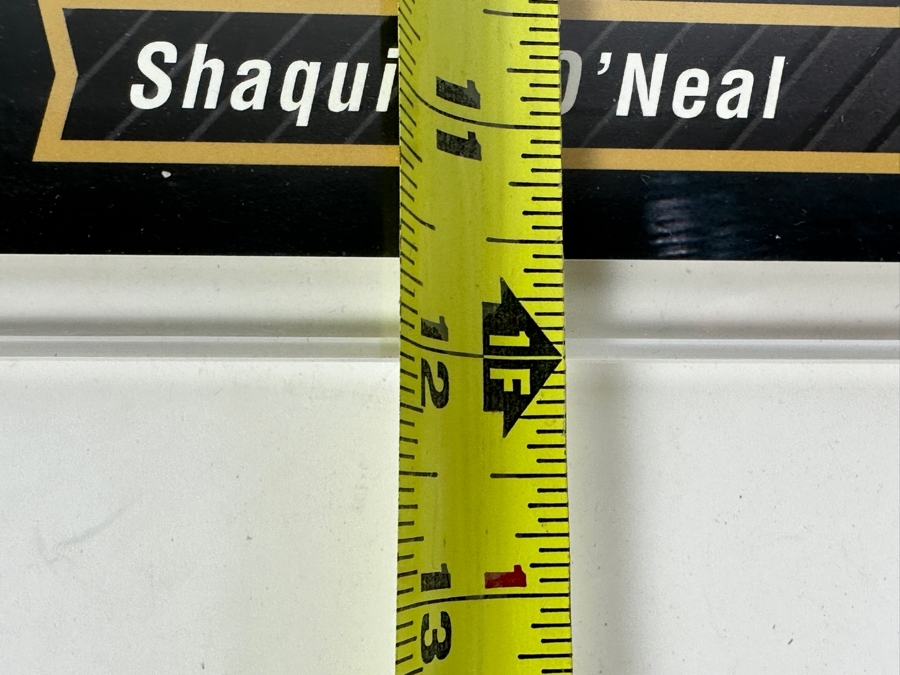 1992/93 Upper Deck Shaquille O'Neal Orlando Magic NBA Jumbo Limited Edition Card #1b In Acrylic Display Case Numbered 2,041 Of 5,000 10 X 12 [Photo 9]