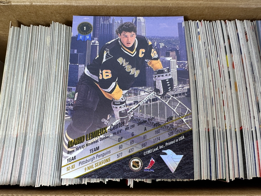 1993 Leaf NHL Hockey Cards [Photo 4]