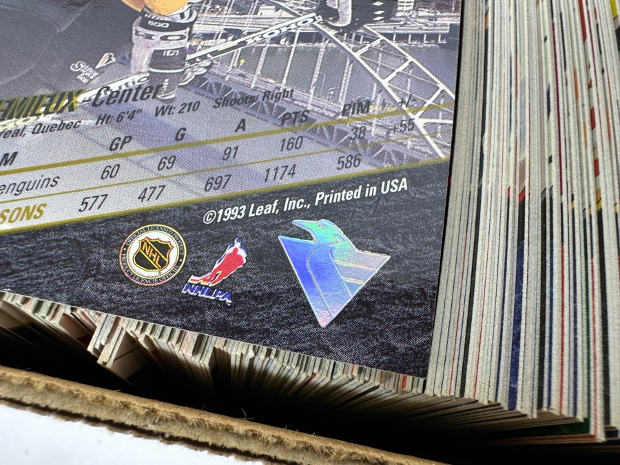 1993 Leaf NHL Hockey Cards [Photo 5]